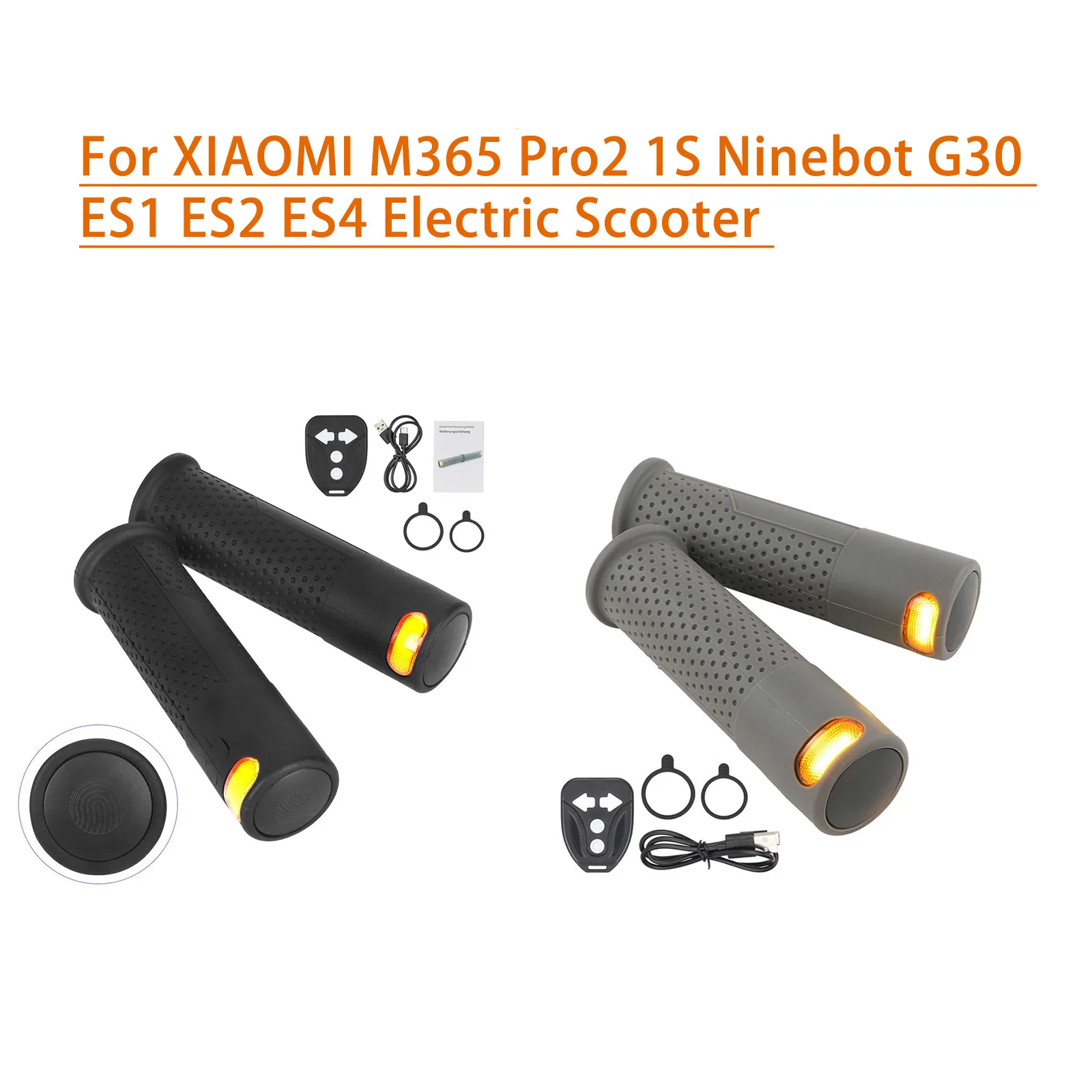 

Electric Scooter Handlebar Grip Turn Signal Light With Remote Control For XIAOMI M365 Pro2 1S Ninebot G30 ES1 ES2 ES4