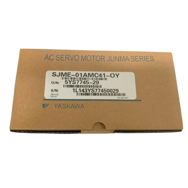 

Новый серводвигатель Yaskawa SJME-01AMC41-OY на складе, быстрая доставка