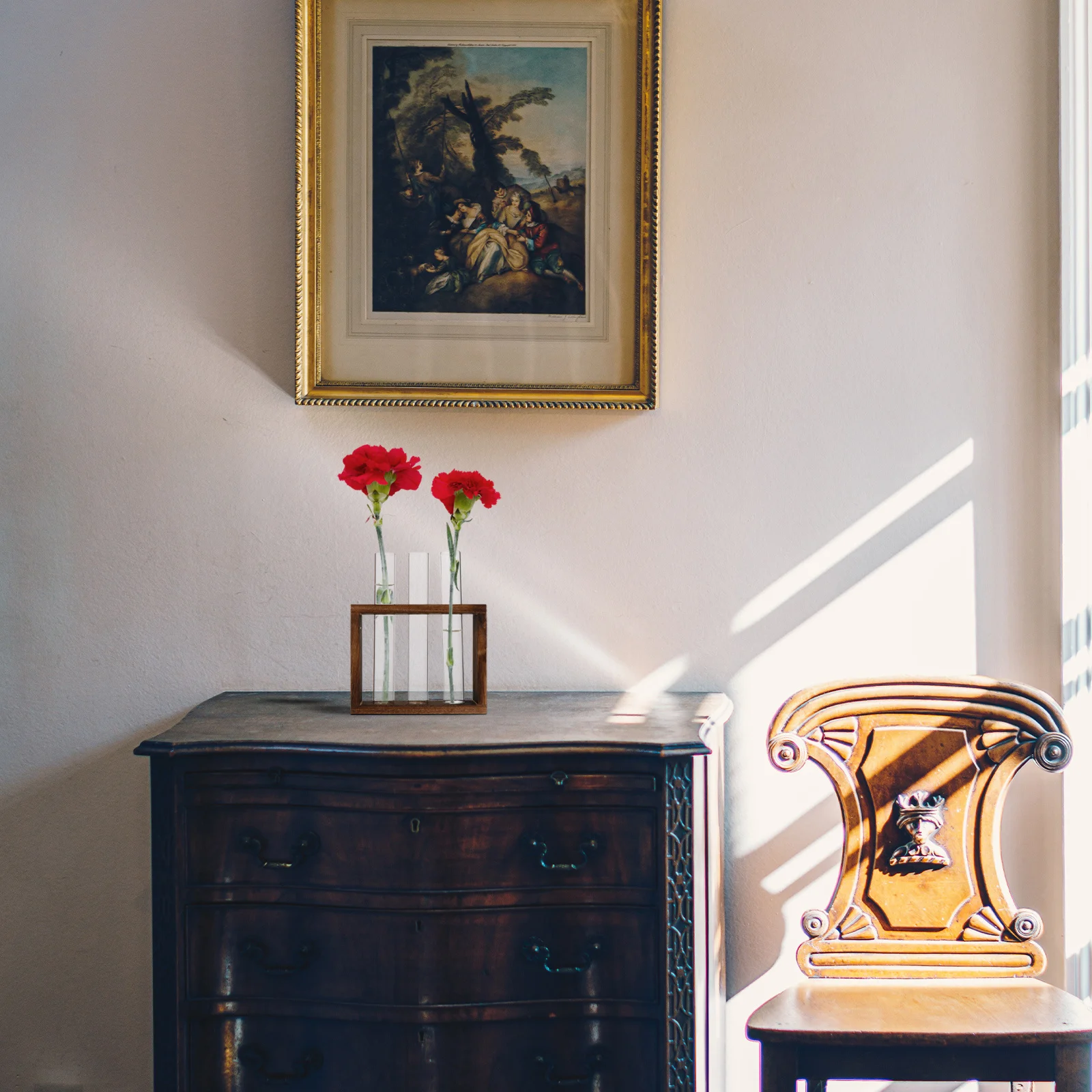 

Test Tube Vase Glass Water Planting Container Hydroponic Planter Transparent Round Mouth Smooth For Air Plant Terrarium Home