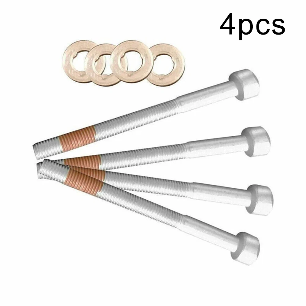 4pcs Injector Bolts&Seals Kit Set For Mercedes For Sprinter Vito M646 A6119900122 Car Engine Parts Accessories