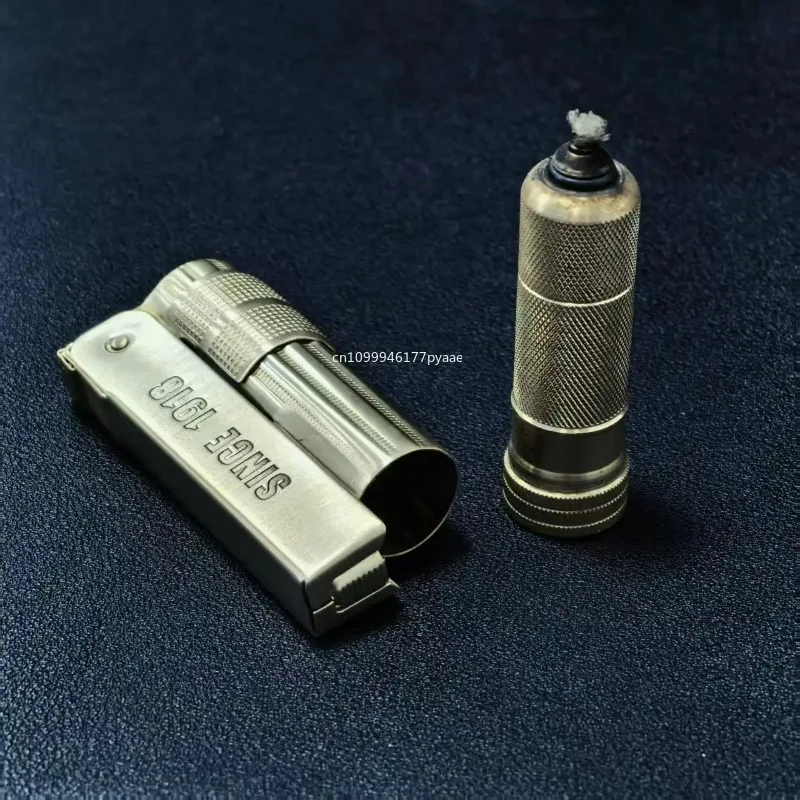 IMCO латунная зажигалка с красной краской, большая этикетка 6700, масляная зажигалка в подарок для друзей, подлинные винтажные австрийские зажигалки для курения