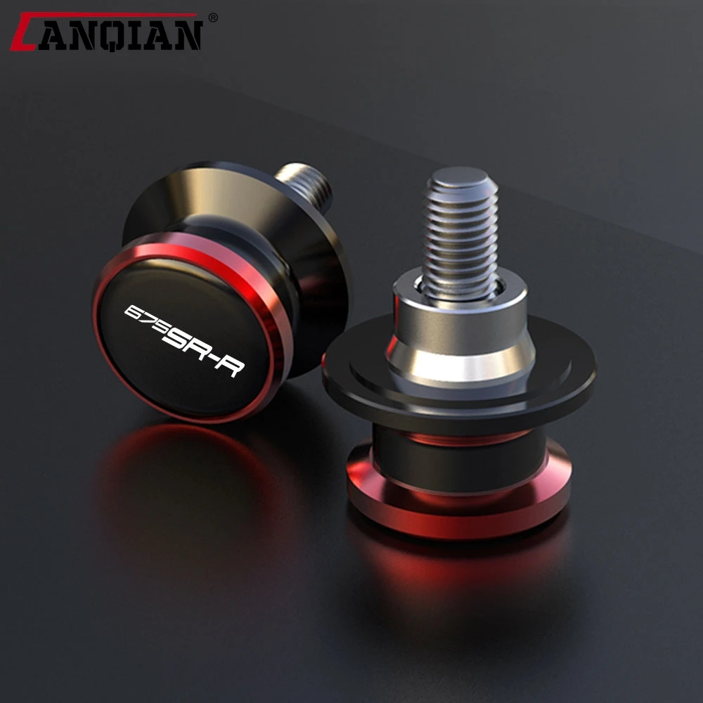 

675SRR Swingarm Spools FOR CFMOTO CF MOTO 675SR-R 675 SRR 2025 2024 CF675SRR Motorcycle Accessories 8MM Stand Screws Sliders