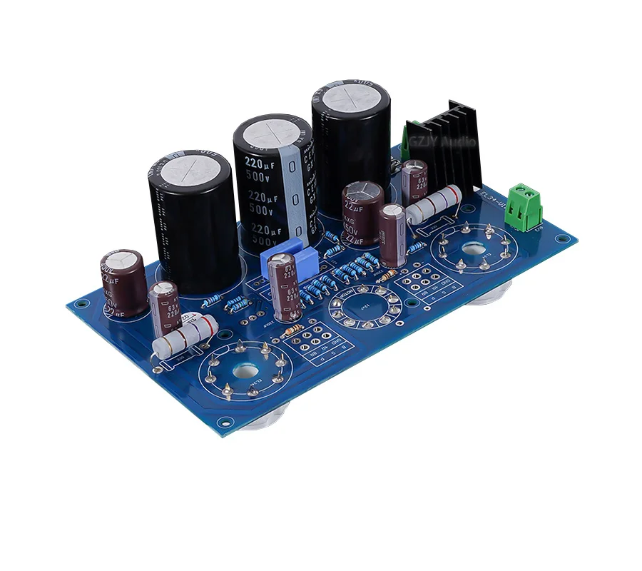 WEILIANG AUDIO 10W+10W  ECC83+ KT88/ EL34 Single-Ended Class A Stereo Tube Amplifier Board DIY Kit  For Preamp