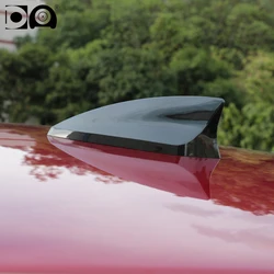Universal 5D Shark Fin Antenna Auto Car Radio Aerials FM AM Stronger Signal Piano Paint for Renault Kadjar Megane 1 2 3 4 I II