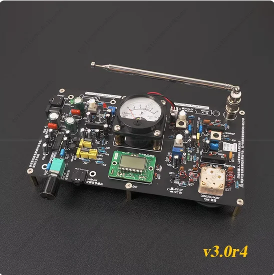 For Nvarcher TA7358 FM Stereo Radio Circuit Board - 88~108MHz High Sensitivity Discrete Parts Assembly Kit