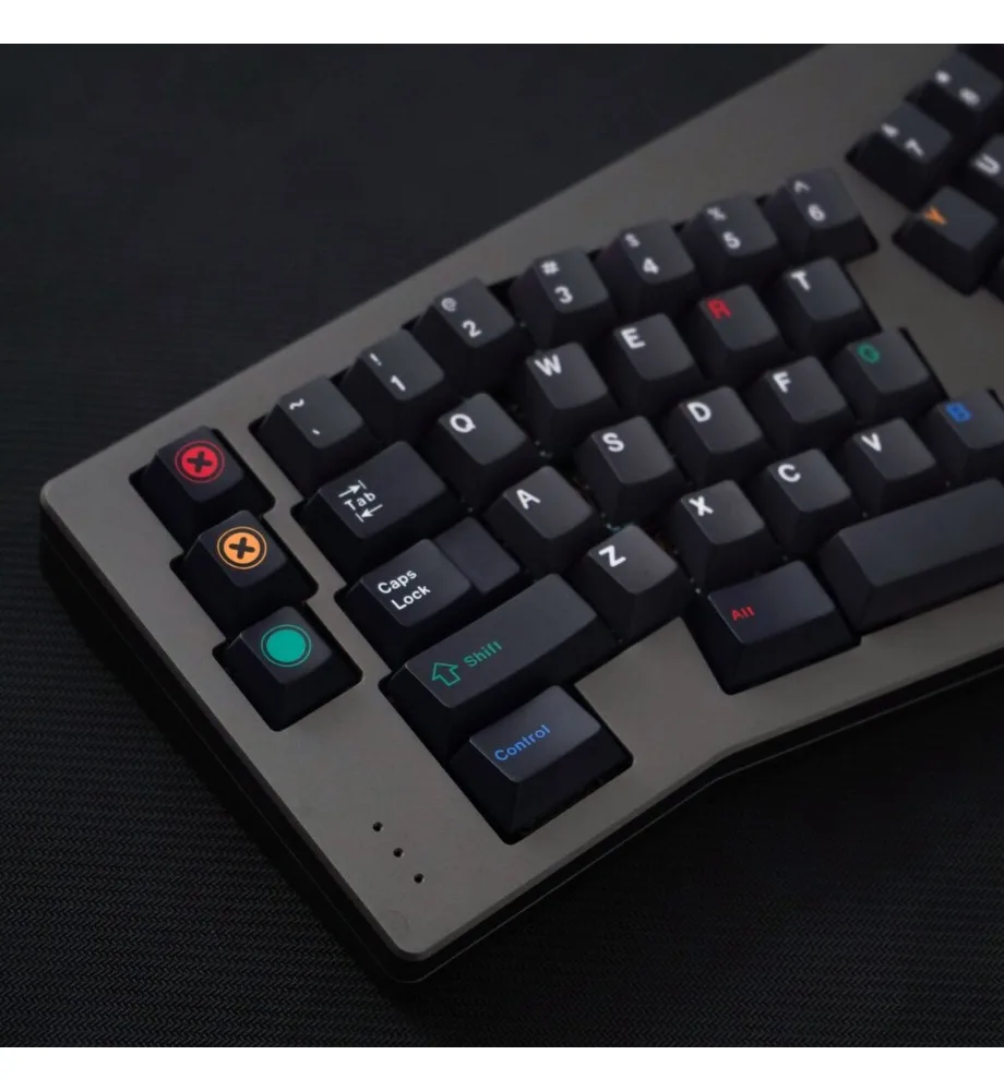 

Keycaps Personalized keycaps Full set of pbt sublimation Original high black traffic light mechanical keyboard
