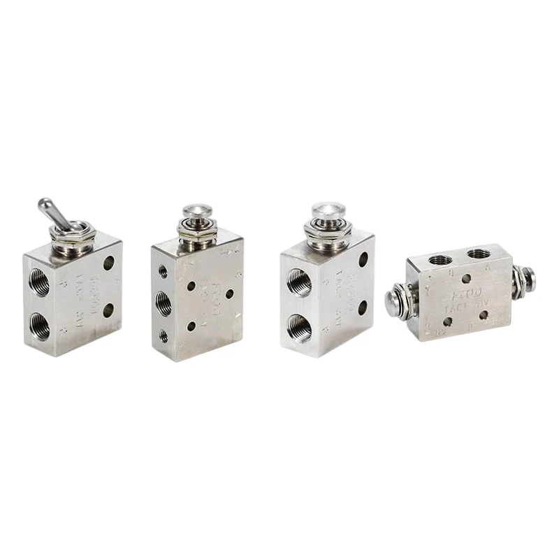 Mechanical Pneumatic Switch Air Manual Button Valve TAC2-41V TAC5-41P TAC-4V TAC-4P TAC-2V TAC2-31P TAC-31P-34C TAC-3P-34T