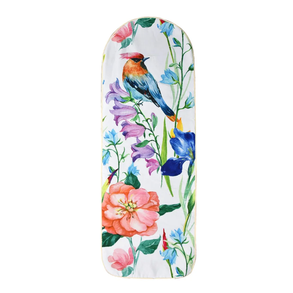 Spring Bird Series Digital Printing Ironing Board Cover Pad Heat Insulation Polyester Fits Most Size Of Ironing