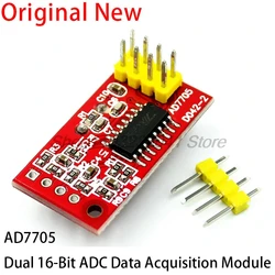 AD7705 Dual 16 bit ADC Data Acquisition Module Input Gain Programmable SPI Interface TM7705