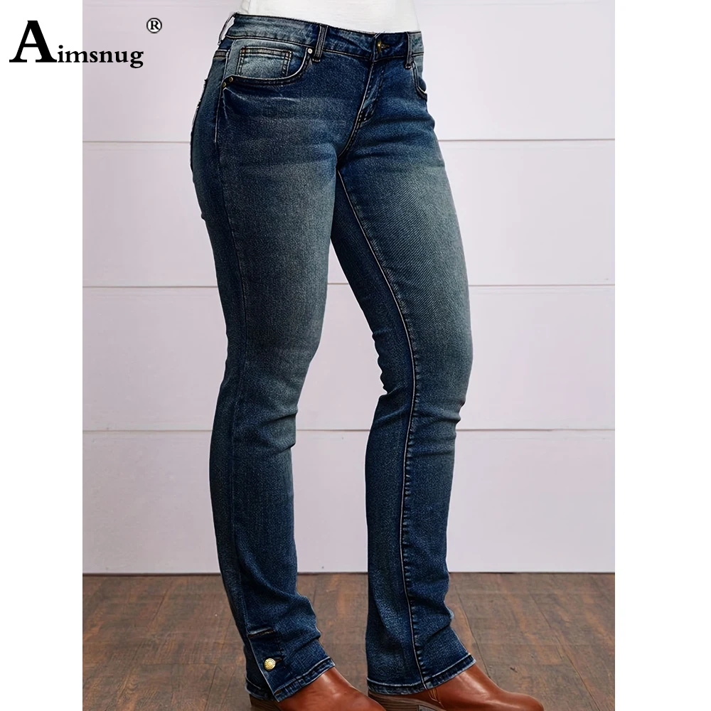 Vintage Straight Demin Pants Women High Cut Jeans Sexy Patchwork Demin Trousers 2023 America and Europe Fashion Embroidery Pants