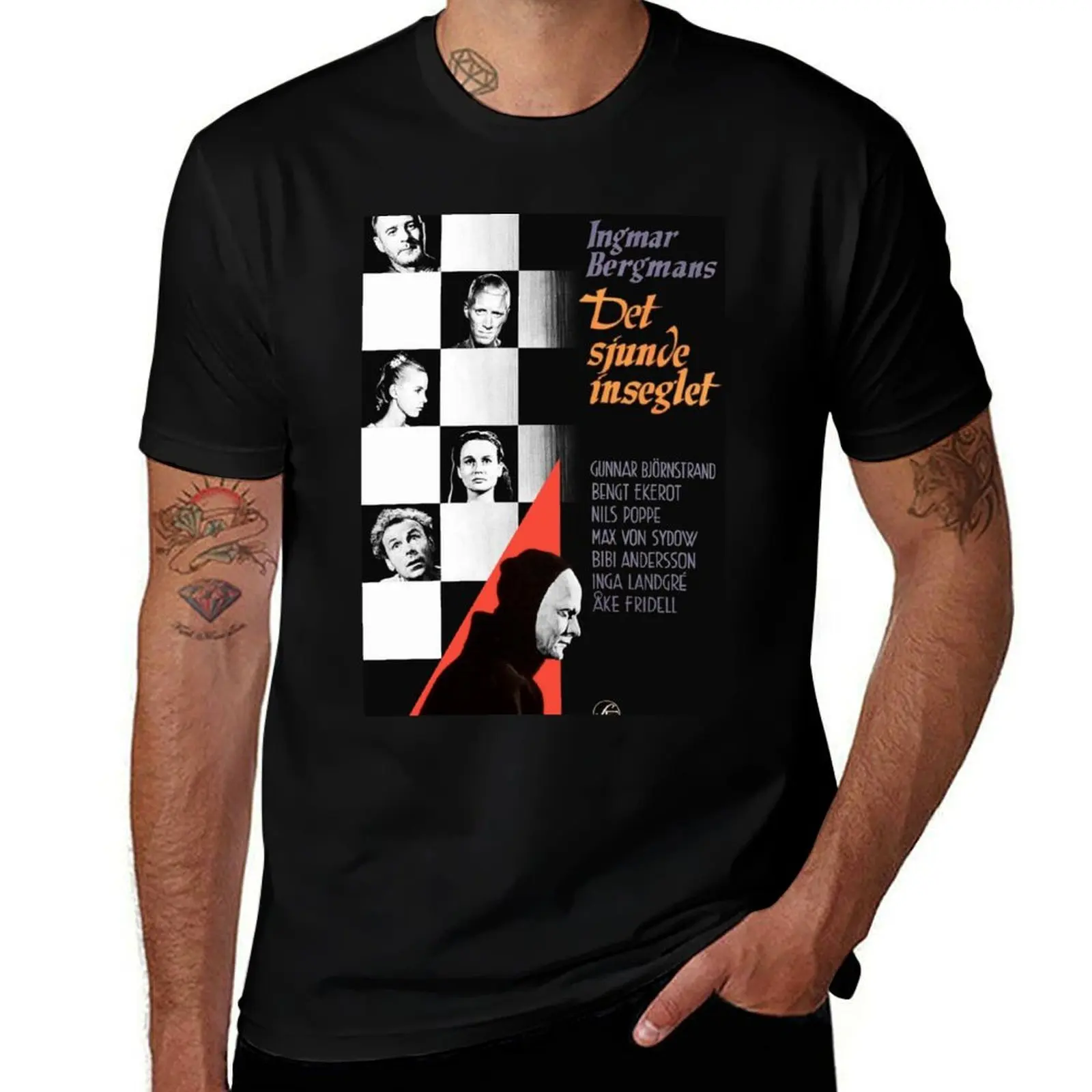 The Seventh Seal Bergman T-Shirt Moisture Control Sports Tee