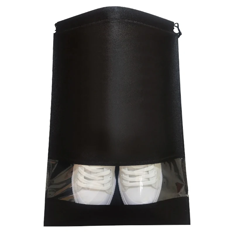 Non-woven Bundle Pocket Home Travel Storage Bag Dustproof Environmental Protection Bag Drawstring Shoe Bag