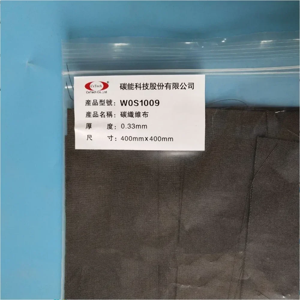 

Fuel cell carbon cloth Taiwan carbon cloth / W0S1009 cetech hydrophilic conductive carbon cloth