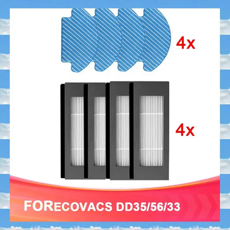 

A11I For ECOVACS DD35/56/33 Robot Vacuum Cleaners Vacuum Cleaner Accessories Filters And Mops Replacement Supplies