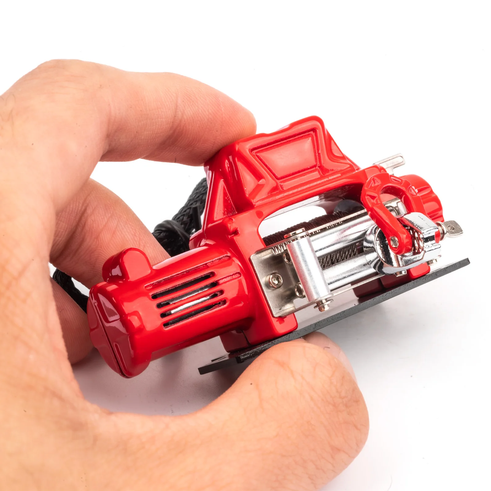 RCZIPROY – treuil métallique de sauvetage de voiture RC et télécommande multifonction avec récepteur pour 1/10 RC Lane Axial SCX10 90046 TRX4
