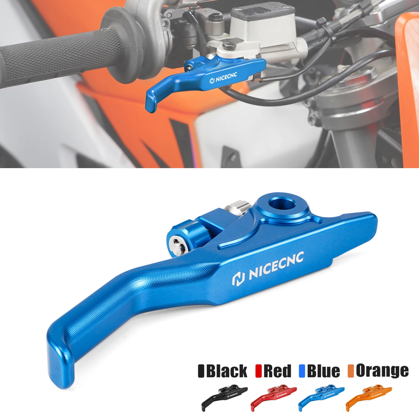 

NICECNC For Husqvarna TE 300 TE 250 FE 250 FE 350 FE 450 501 2025 2014-2016 TX 300 TC250 FC 450 2022-2025 Shorty Brake Lever