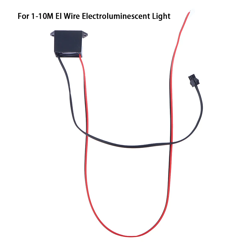 

DC12V Power Supply Adapter Driver Controller Inverter For 1-10M El Wire Electroluminescent Light DC To AC