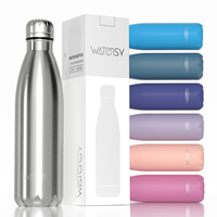 500ML Stainless Steel Thermal Bottle Double Wall Vacuum Flasks Office Home Coffee Insulated Cup Sports Water Bottle