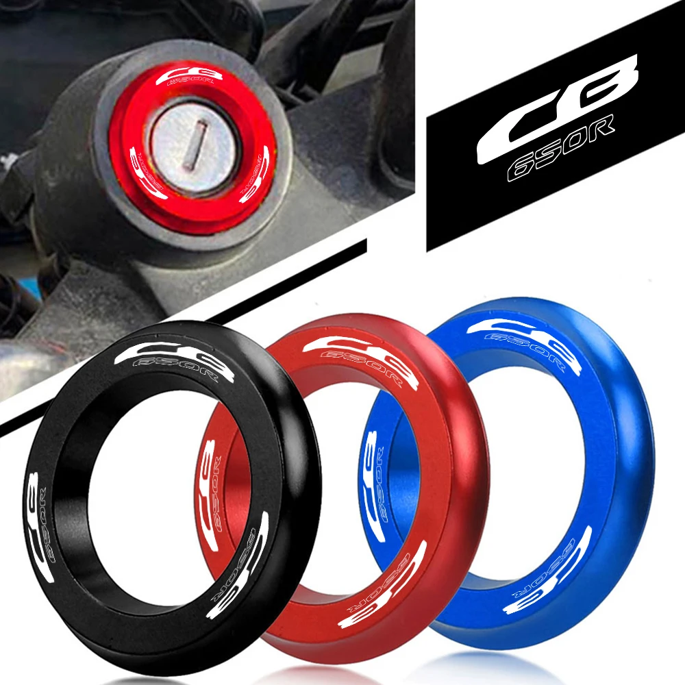 

FOR HONDA CB 650R 2018 2021 2020 Motorcycle cb650r Decorative RING Aluminum Accessories lgnition Switch Cover Ring CB cb 650 R