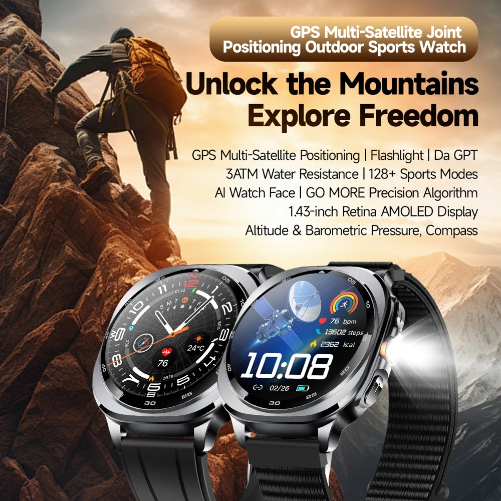 TS400 2025 New Amoled Smart Wa - Altimeter Compass Watch review and price