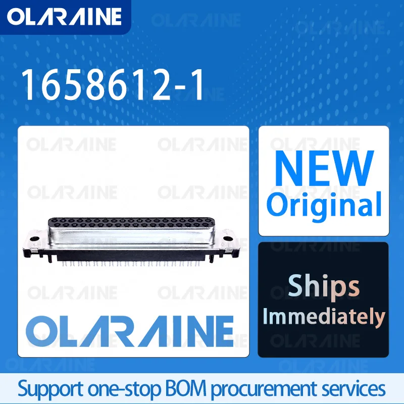 

1/5/10Pcs 1658612-1 100% brand new and original IC chip D-Sub standard connector 37 Position