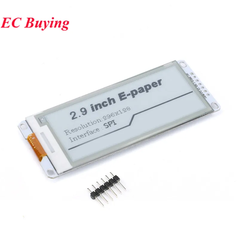 2.9 Inch E-Paper Module E-Ink Display Screen FFC For Arduino 2.90