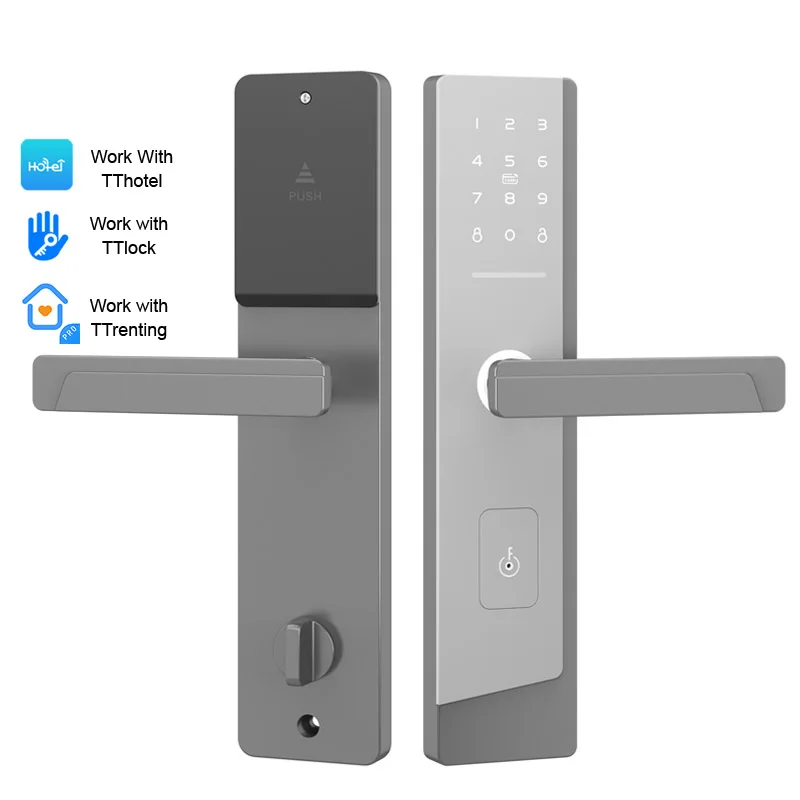 

Bluetooth Wireless Keyless digital Safe Lock Door Smart Card Keypad Password Code Door Lock for Smart Home