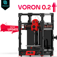 VORON 0.2 R1 Corexy 3D Printer Kit Upgraded MINI Stealthburner New SIBOOR V0.2 R1 Kits FDM Klipper High-precision DIY 3D Printer