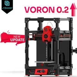 VORON 0.2 R1 Corexy 3D Printer Kit Upgraded MINI Stealthburner New SIBOOR V0.2 R1 Kits FDM Klipper High-precision DIY 3D Printer