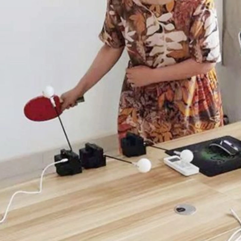 Portable Table Tennis Trainer Beginner Practice Ping Pong Training Device Durable Swing Trainer Professional Sports Equipment