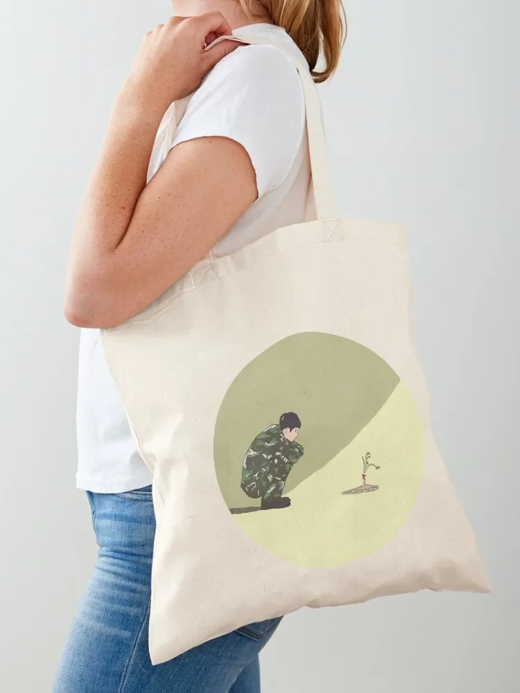 Crash Landing On You - Tomato plant scene - Kdrama Tote Bag tote bag university shopper bag women canvas Eco