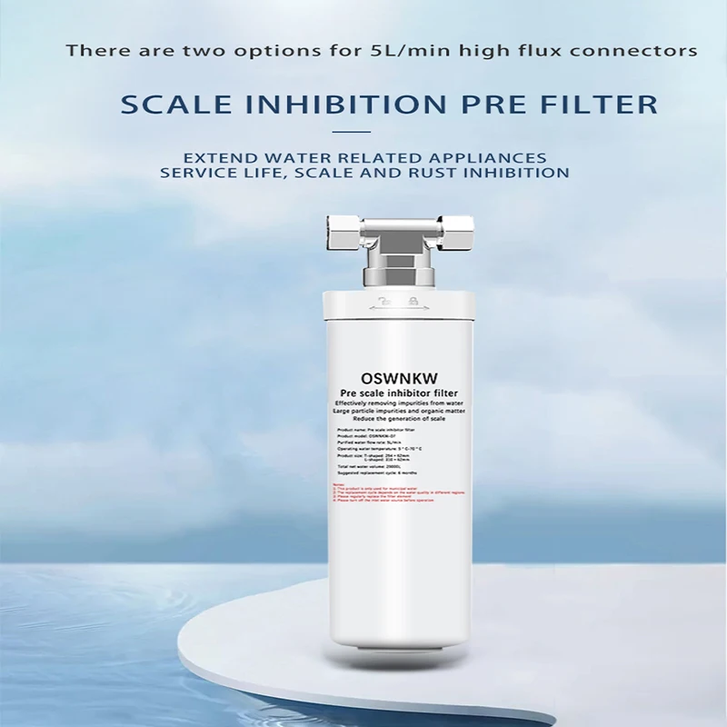 OSWNKW-07 Prefilter Faucet Filter Kitchen Bathroom Shower Household Filter PP Prefilter Scale Inhibitor Filter