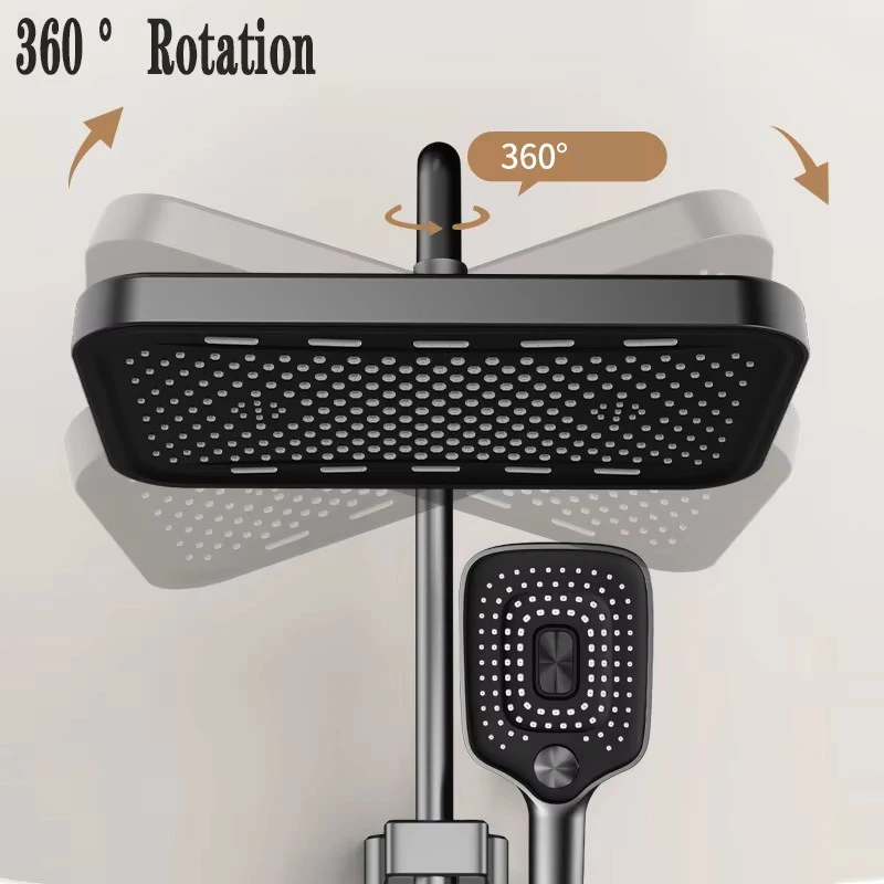 

36CM Ultra Large Water High-pressure Top Shower 14 Inch Big Panel Pressure Boosting Design Large Flow Shower Bathroom Accessorie