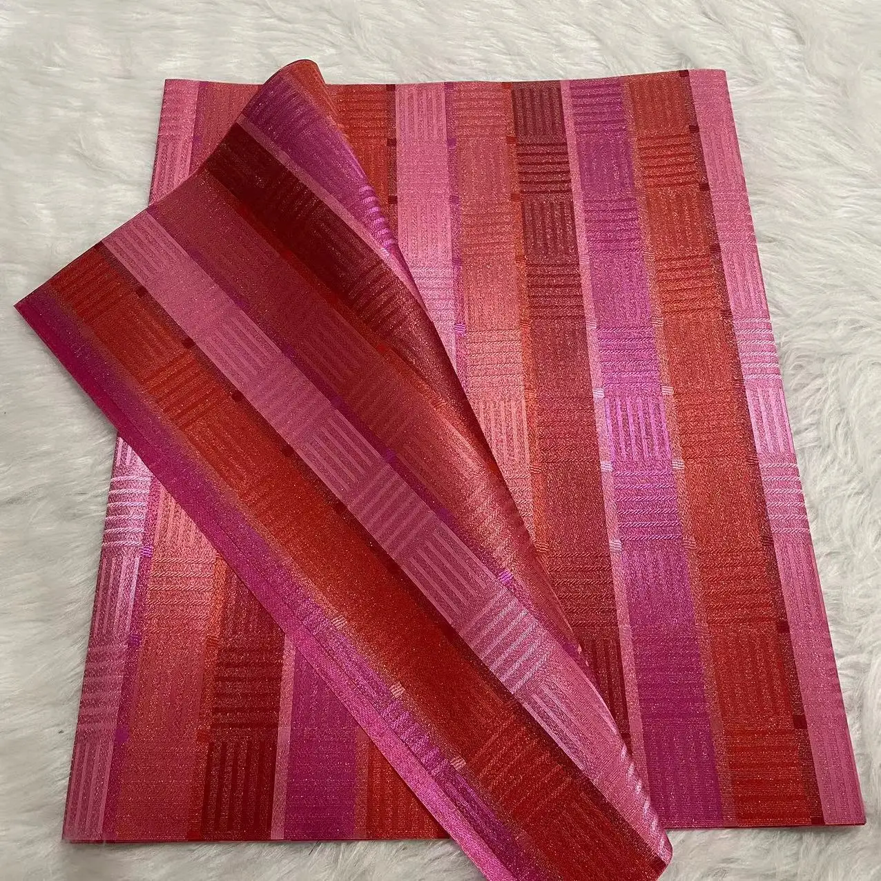 High Quality Nigerian SEGO Gele Headwrap 2-Piece Set - Luxury African Head Tie for Weddings and Special Occasions DIY Outfits
