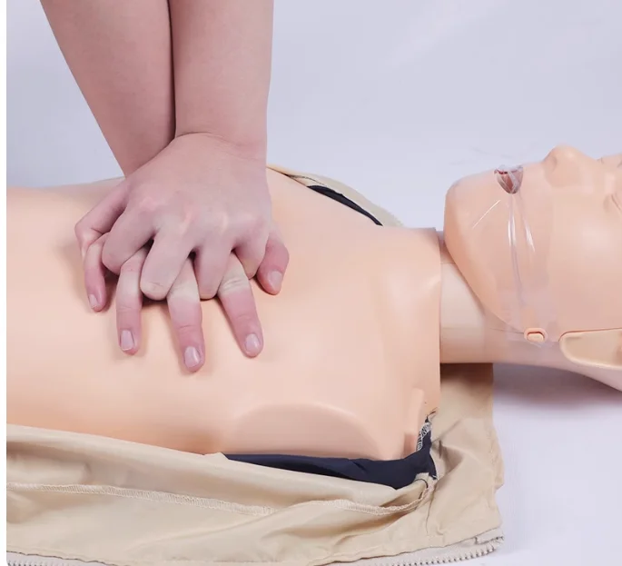

Adjustable Medical Science Half Body CPR Training Mannequin Manikin CPR Simulator for Adults and Children Manikins