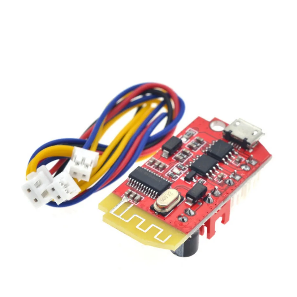 CT14 Mini BT 4.2 Stereo-Audio-Verstärkerplatine 5W+5W Dual-Kanal Drahtloses Empfängermodul mit Ladeanschluss für DIY-Lautsprecher – Detail 2