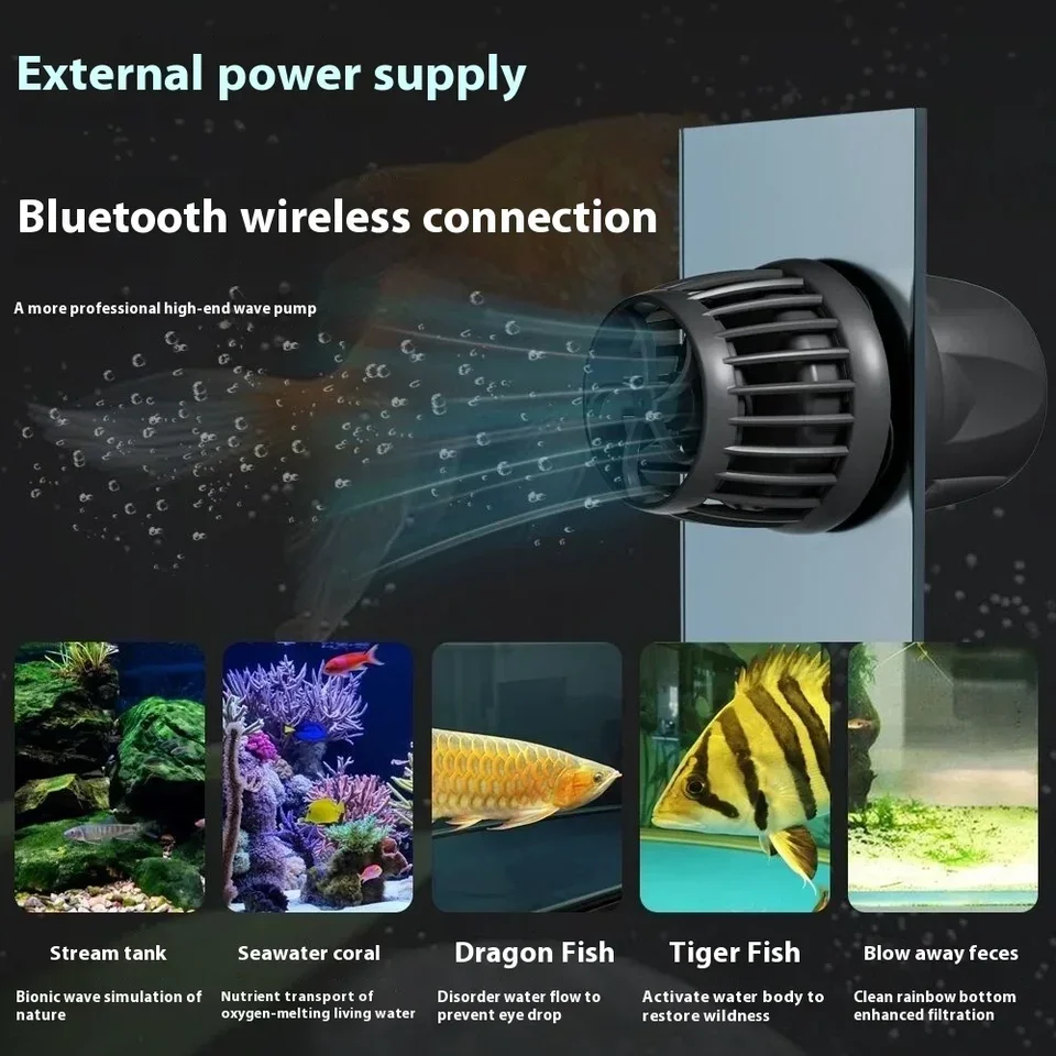 Jecod Jebao Aquarium Wave maker Pump DMP-10M 20M 30M 40M WiFi and