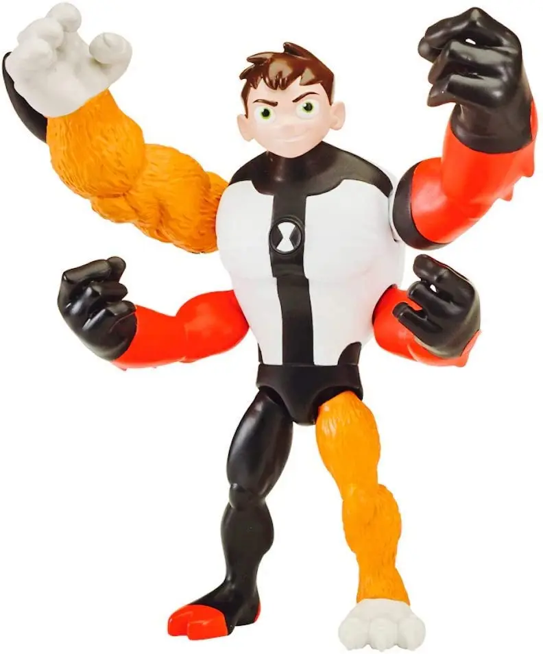 Alien Force Cartoon Game Set Anime, Brinquedos de Ação Ben10, Boneca Modelo Colecionável, Protetor da Terra, Presente de aniversário para Menino, Original