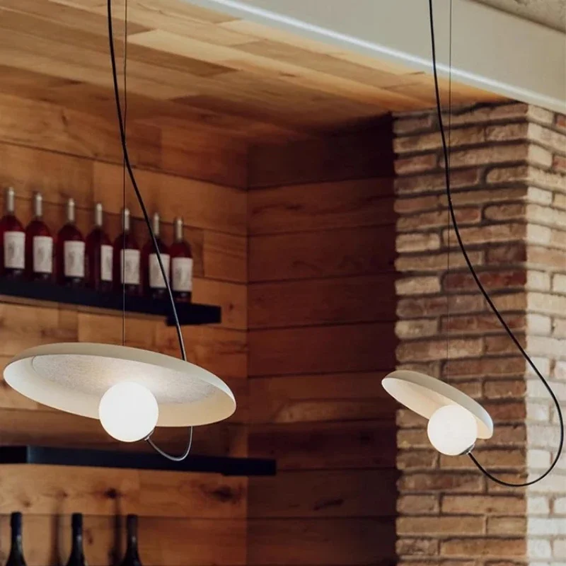

Industrial Art Danish Design Magnetic LED Pendant Light for LivingRoom Bedroom Bedside Restaurant Modern Decorative Hanging Lamp