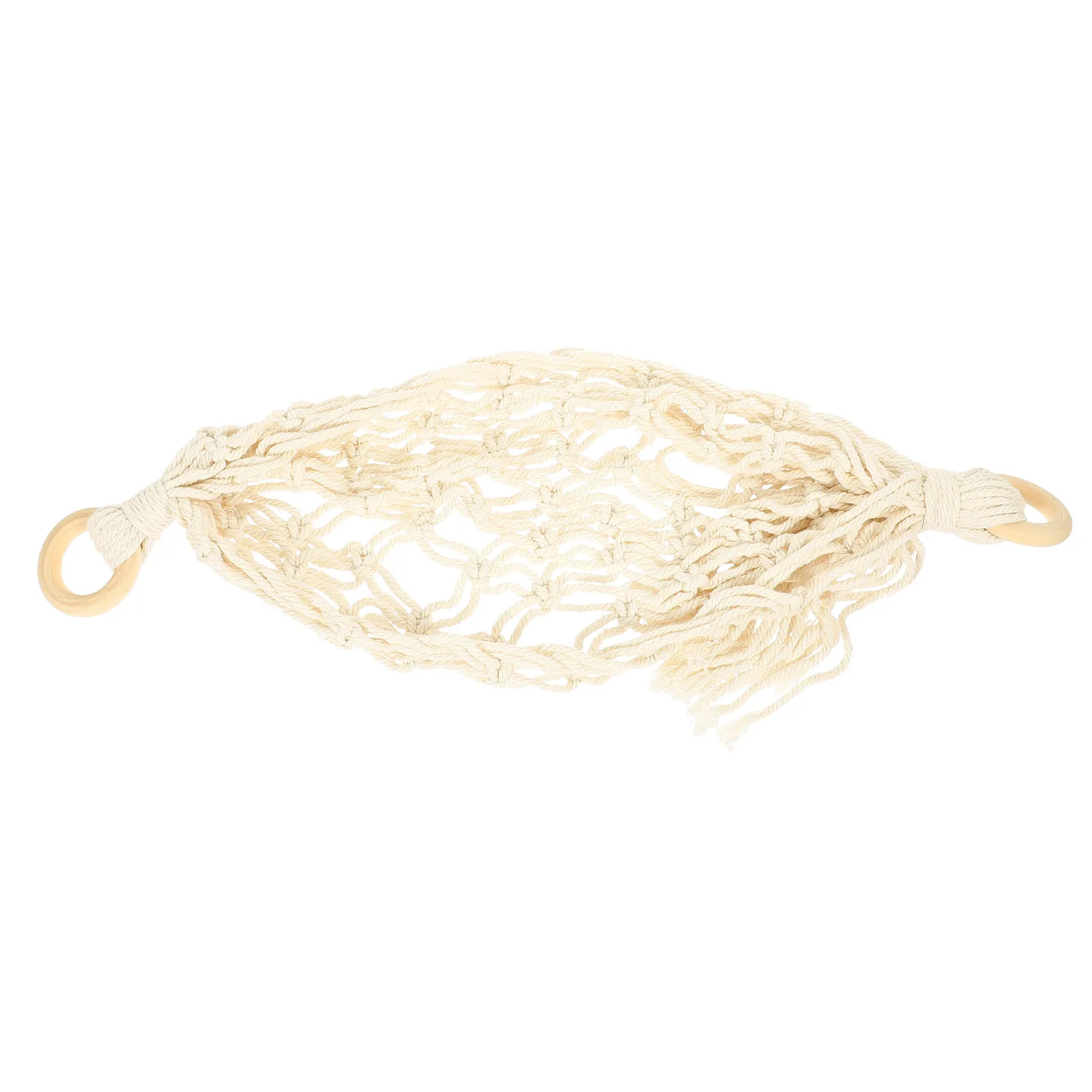 1Set Kitchen Fruit Hammock Hanging Vegetable Holder for Bananas Potatoes Onions Garlic Space Efficient Woven Net Storage
