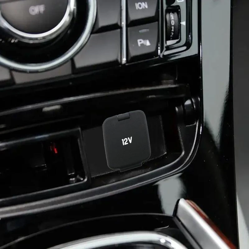 12V Auto Car Power Socket Lighter-Cigarette Cover Outlet Cap for F150 F250 F350 F450 F550 11-17 BB5Z19A487BA