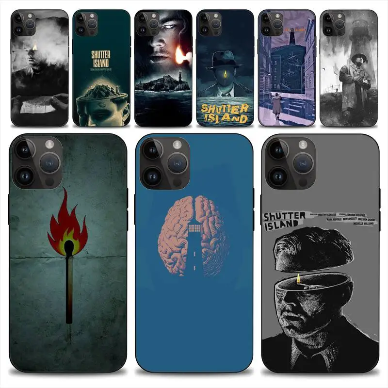 Shutter Island Movie Phone Case For iphone 14 13 12 11 Pro Max Mini X 7 8 Soft Case