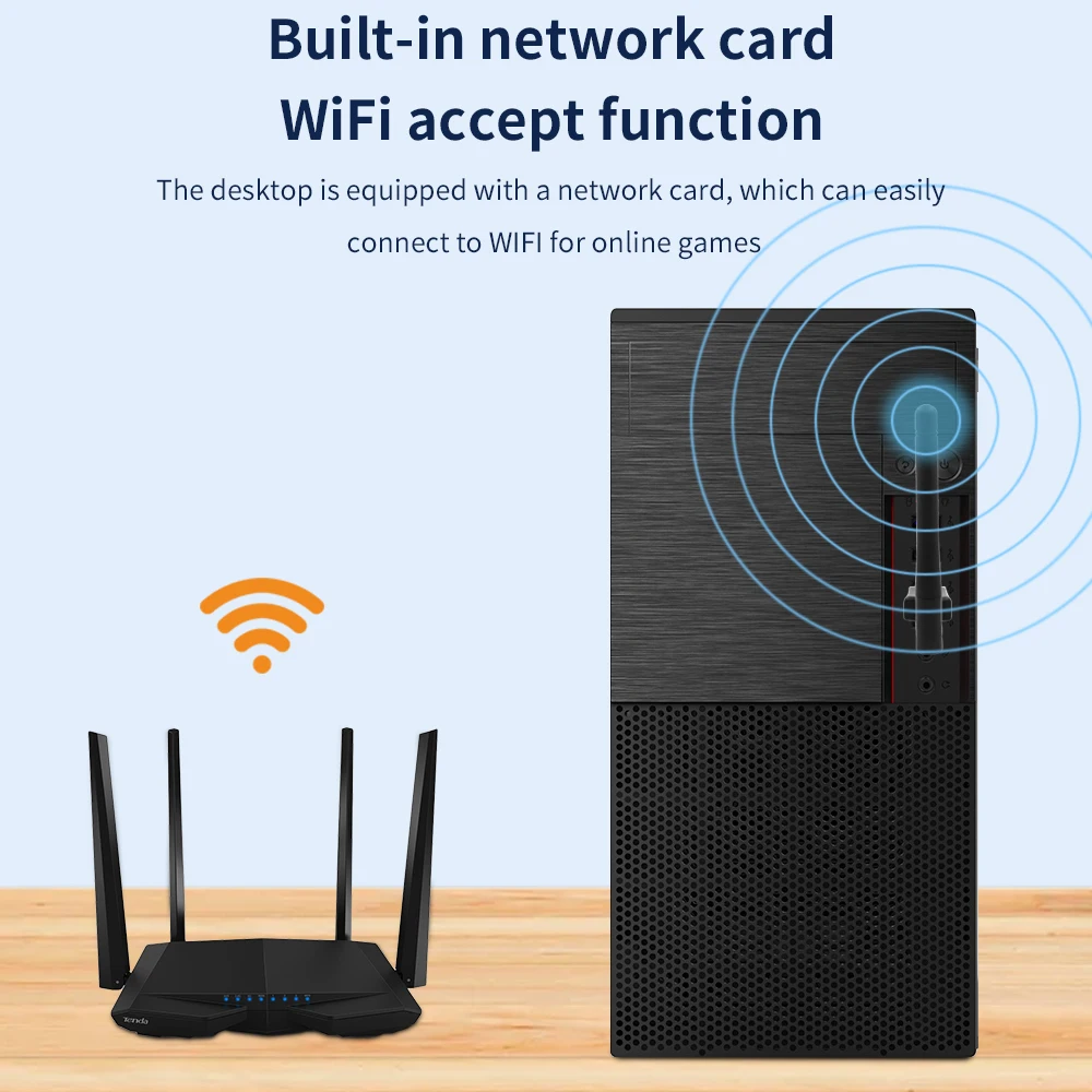 TISHRIC-adaptador Wifi Usb de doble banda, tarjeta de red Wifi de 600Mbps, 5Ghz y 2,4 GHz, para PC, portátil, antena, receptor Ethernet USB
