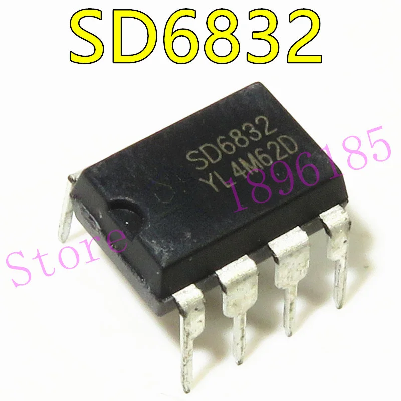 1pcs/lot SD6832 DIP8 In Stock 4BIT MICROCONTROLLER