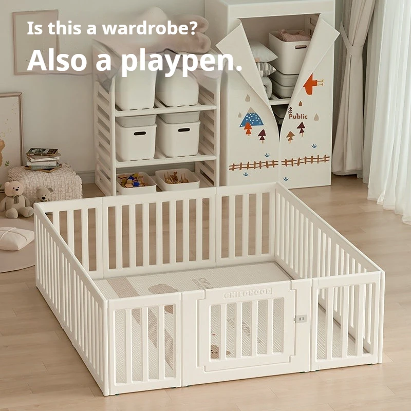 

Детский манеж-ограждение: портативный, расширяемый, складной, для дома и улицы, безопасный, нетоксичный, из панелей