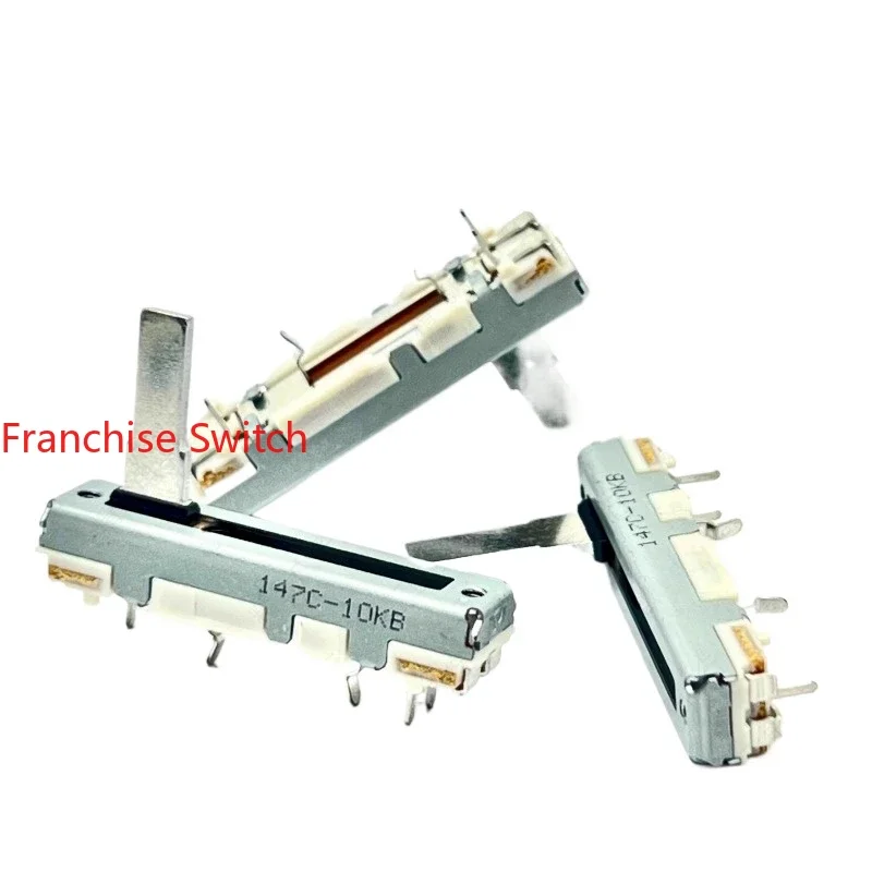 

10PCS 35MM Single RS20111A6A05 Straight Slip Potentiometer 10KB Shaft Length 15mm