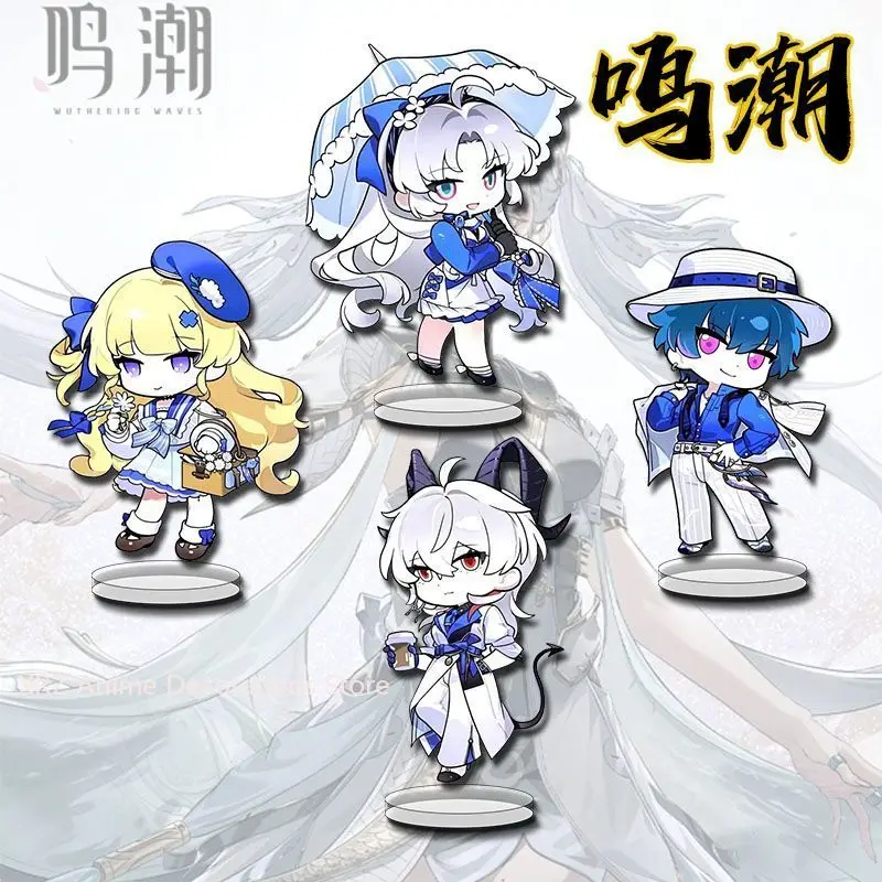 

2026 Новая версия Q, аниме Wuthering Waves Rover Yangyang, акриловая фигурка, подставка, модель, декор для стола, коллекция фанатов, реквизит «сделай сам», подарок