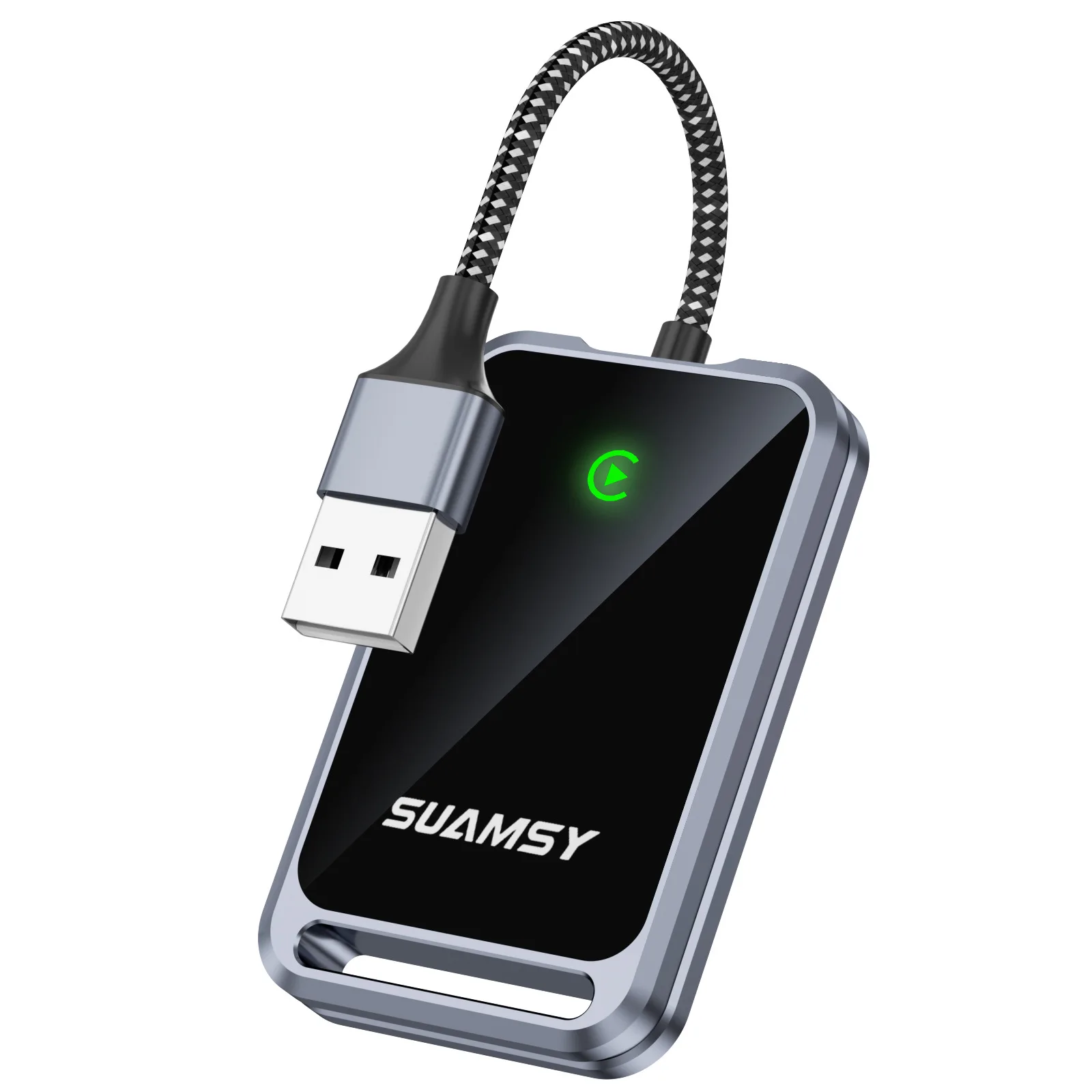 

Популярный адаптер CarPlay: оригинальное подключение по проводу превращается в беспроводное. Интеллектуальная навигация, интернет-приложения, CarPlay.