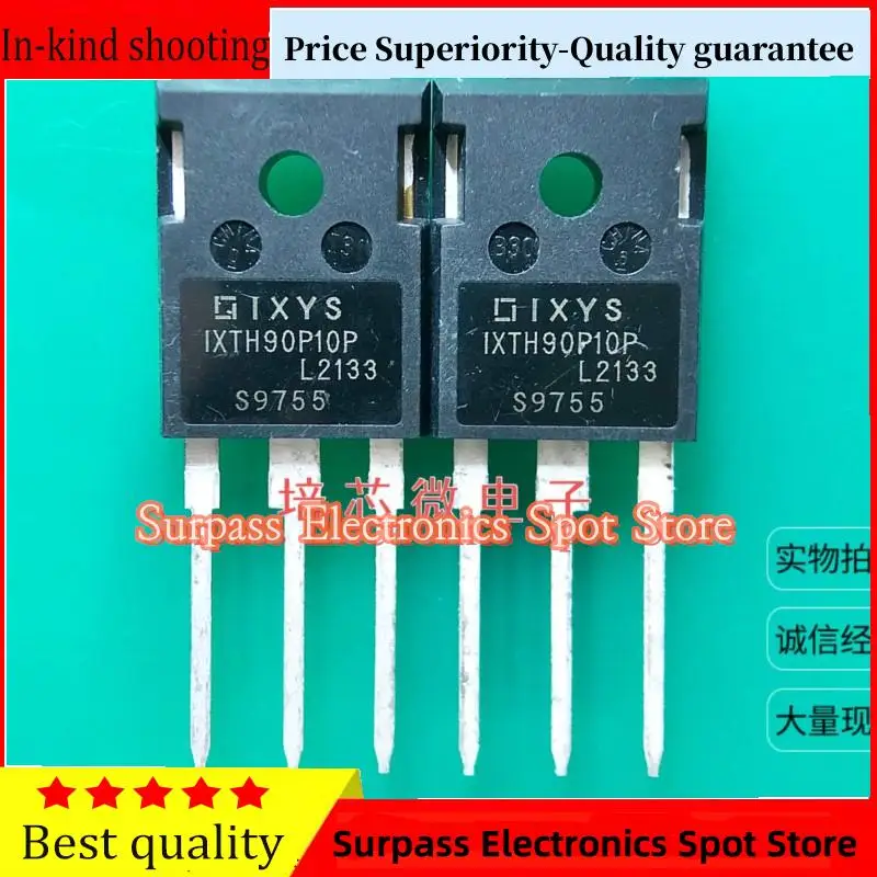 

10PCS-100PCS IXTH90P10P PMOS TO-247 90A 100V Price Superiority-Quality guarantee