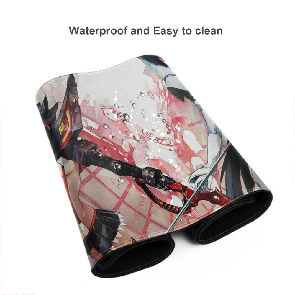 Alas Mouse Meja Anime Kill La Kill Lucu Matoi Ryuuko HD Alas Meja Gaming Diperpanjang Alas Keyboard Gaming Besar XXL Alas Mouse Gamer 90x40